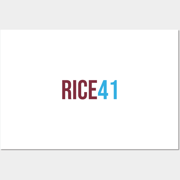 Rice 41 - 22/23 Season Wall Art by GotchaFace